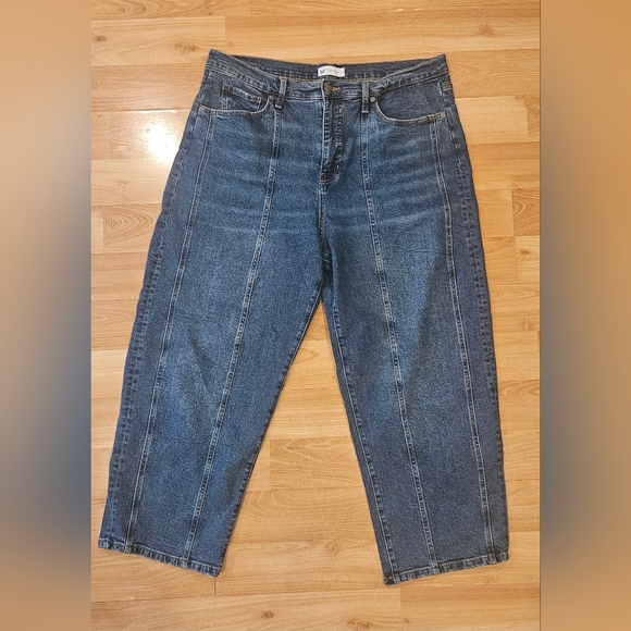 Jessica Simpson Denim - Jessica Simpson Barrel Leg High-Waist Jeans